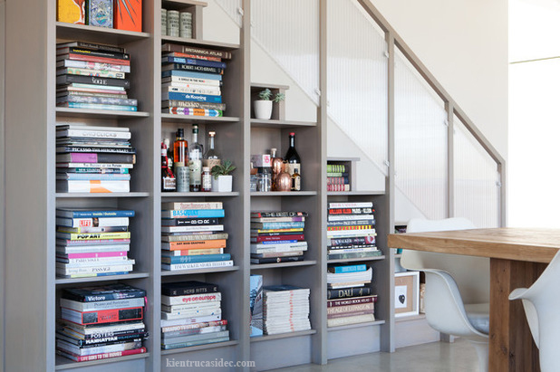 THIẾT KẾ TỦ SÁCH - CẦU THANG - KHÔNG GIAN TIỆN ÍCH