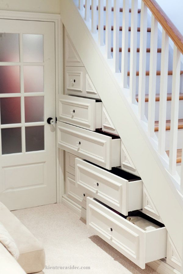 THIẾT KẾ TỦ SÁCH - CẦU THANG - KHÔNG GIAN TIỆN ÍCH